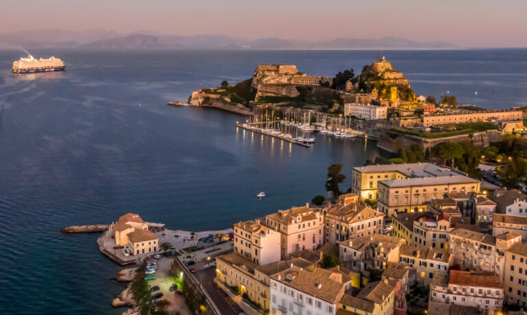 The history of Corfu fortresses